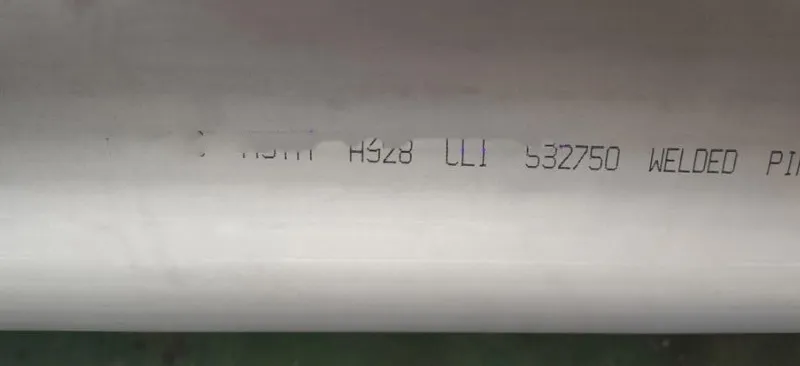 ASTM A928 CL.1 S32750 Super Duplex Steel Welded Pipes ASTM A928 CL.1 S32750 Super Duplex Steel Welded Pipes