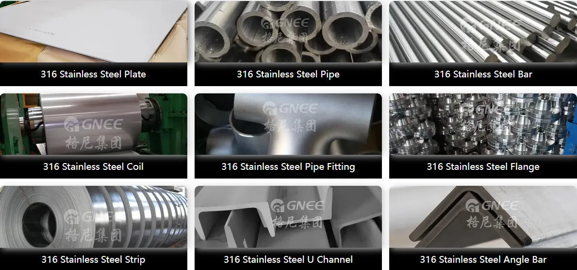 316 or 304 food-grade stainless steel 316 or 304 food-grade stainless steel