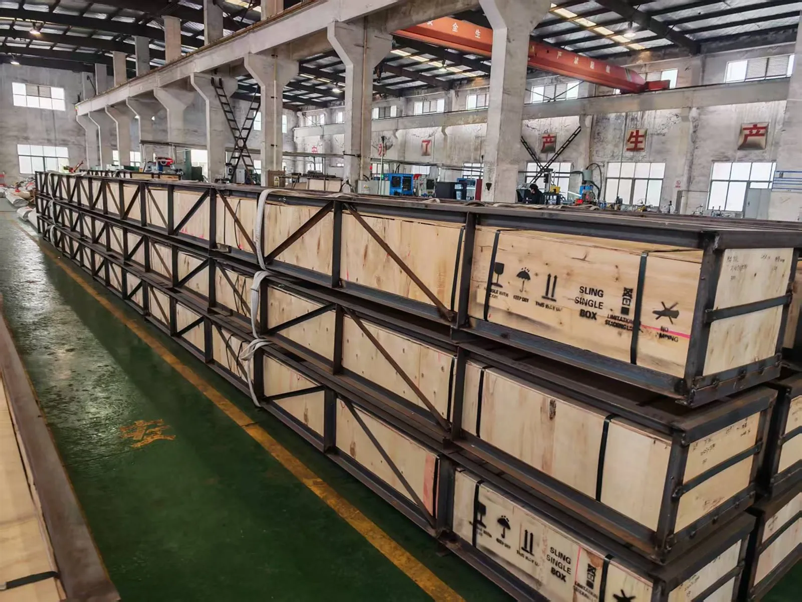 Standard export wooden crate packaging Standard export wooden crate packaging