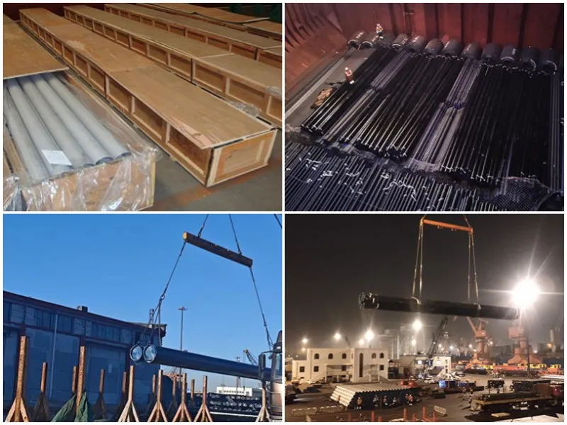 waterproof packing stainless steel pipes waterproof packing stainless steel pipes