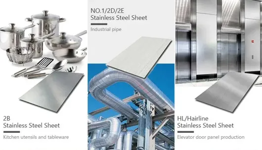 Applications of SUS 316 Cold-Rolled Stainless Steel Sheets Applications of SUS 316 Cold-Rolled Stainless Steel Sheets