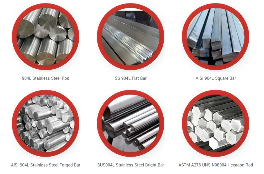 904 Stainless Steel Round Bar 904 Stainless Steel Round Bar